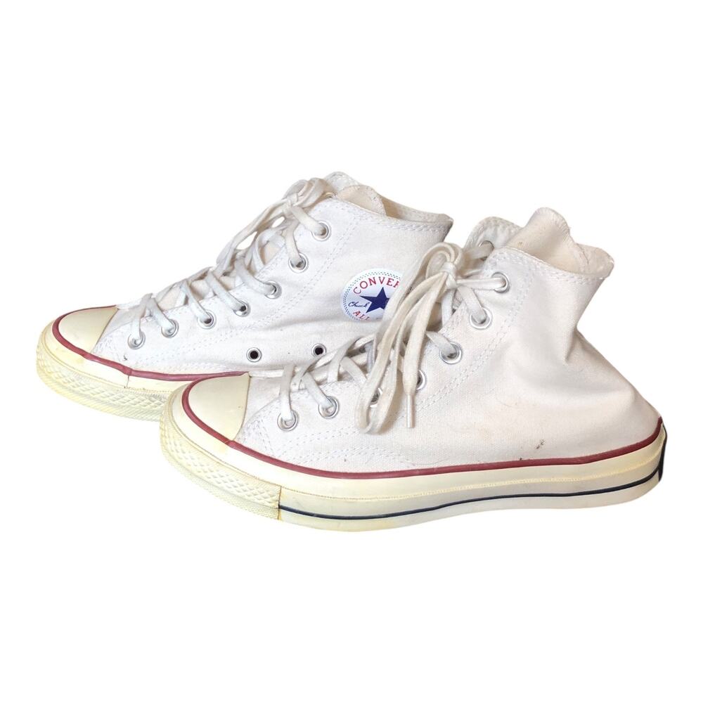 Converse Chuck Taylor All Star White Athletic Shoes High Top Unisex Size M5 W7 - Picture 3 of 10